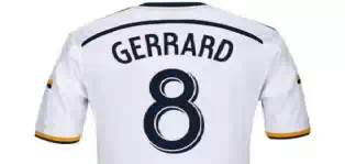 La Galaxy faz a pré-venda da camisa do Gerrard